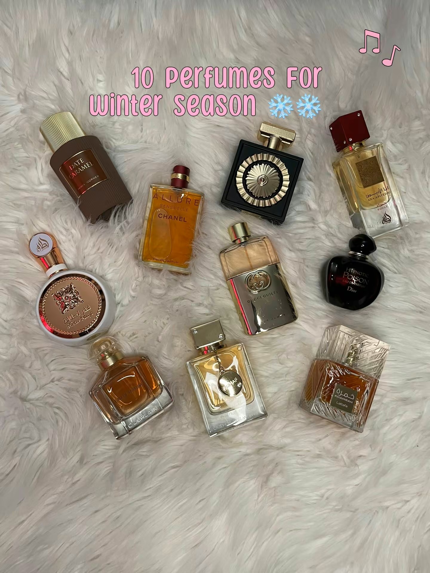 Winter Perfume Collection