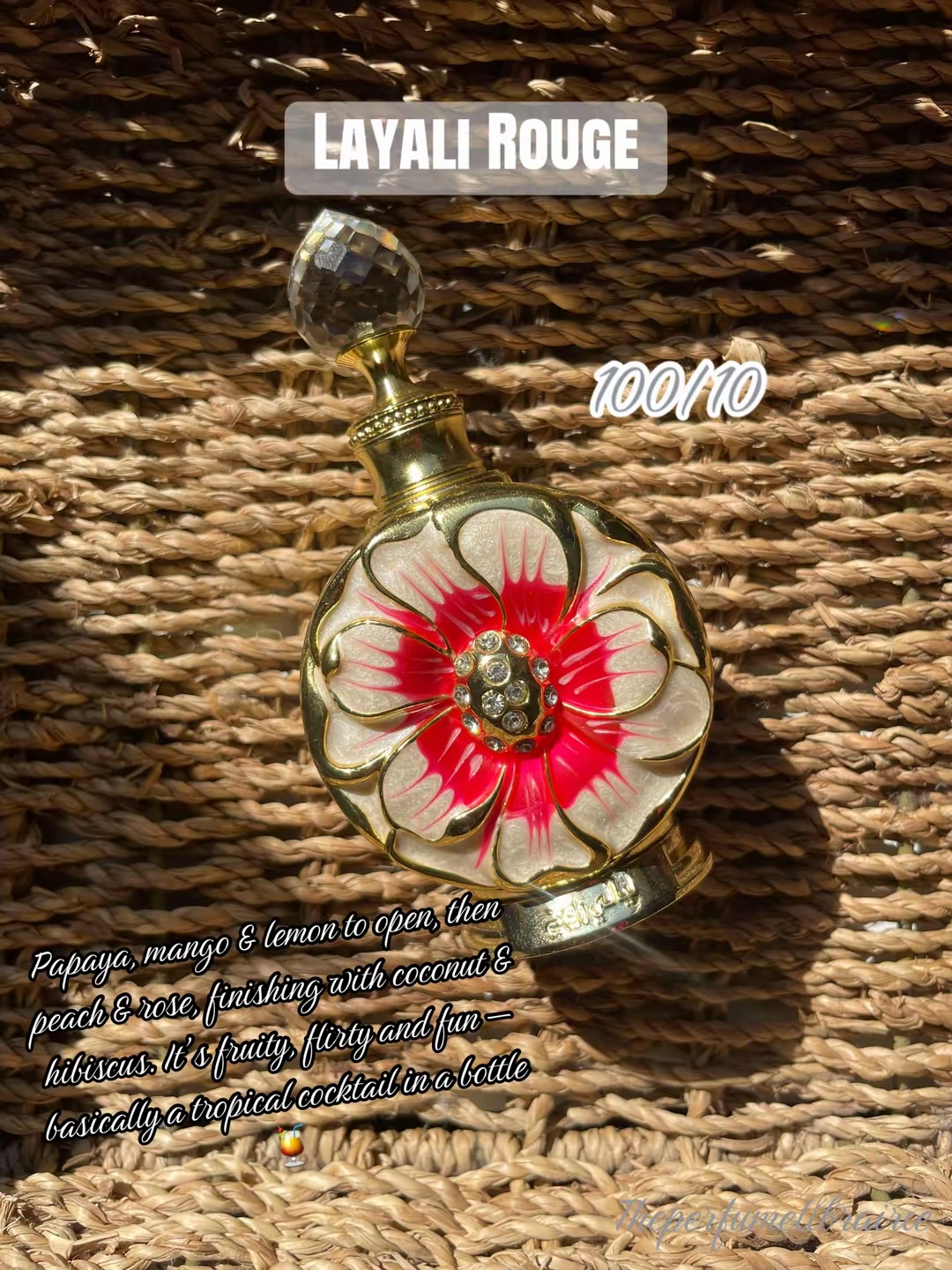 Swiss Arabian Layali Rouge concentrated perfume oil